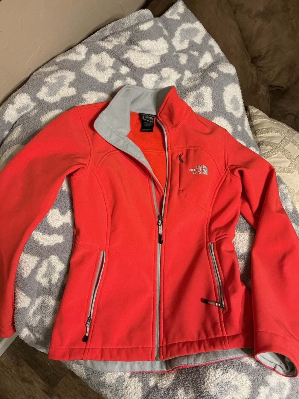 The North Face Women's Hard Shell Jacket Size S/P Fleece Lined Outdoor Active
